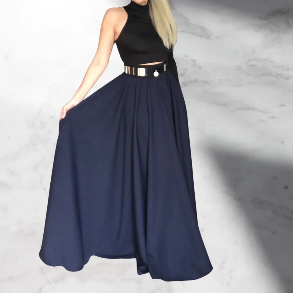 DLOUHÁ SUKNĚ - maxi sukně BOROS SK-L-BLN 01